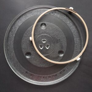 Sharp Microwave Glass Turntable Plate 12.25" (approx) & Roller Ring SMC1452CH